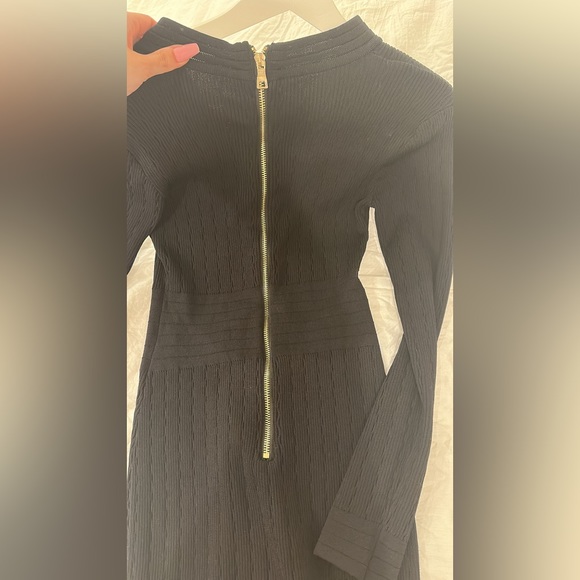 Black mini dress - Picture 2 of 3